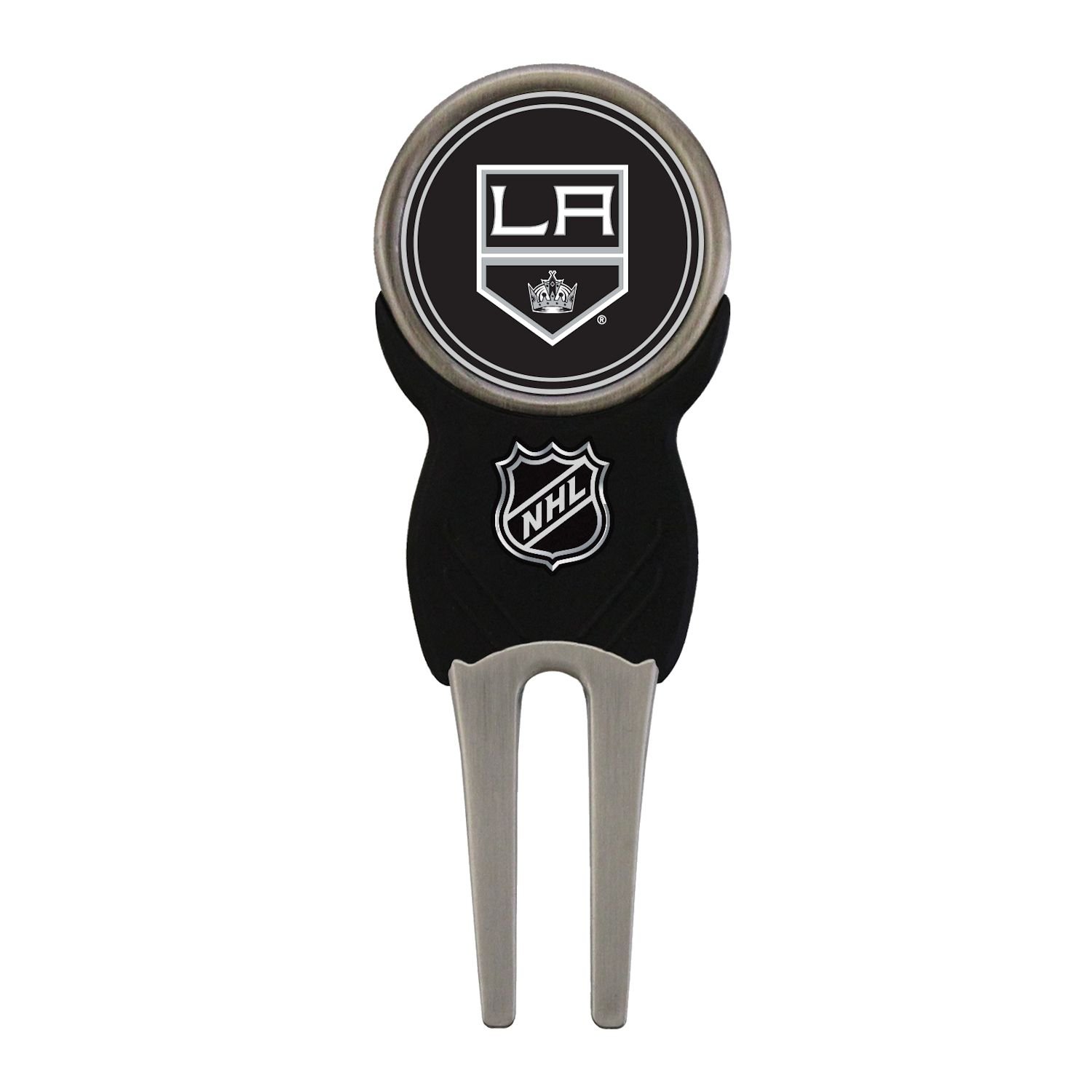 Los Angeles LA Kings Divot Tool with Double Sided Golf Ball Marker