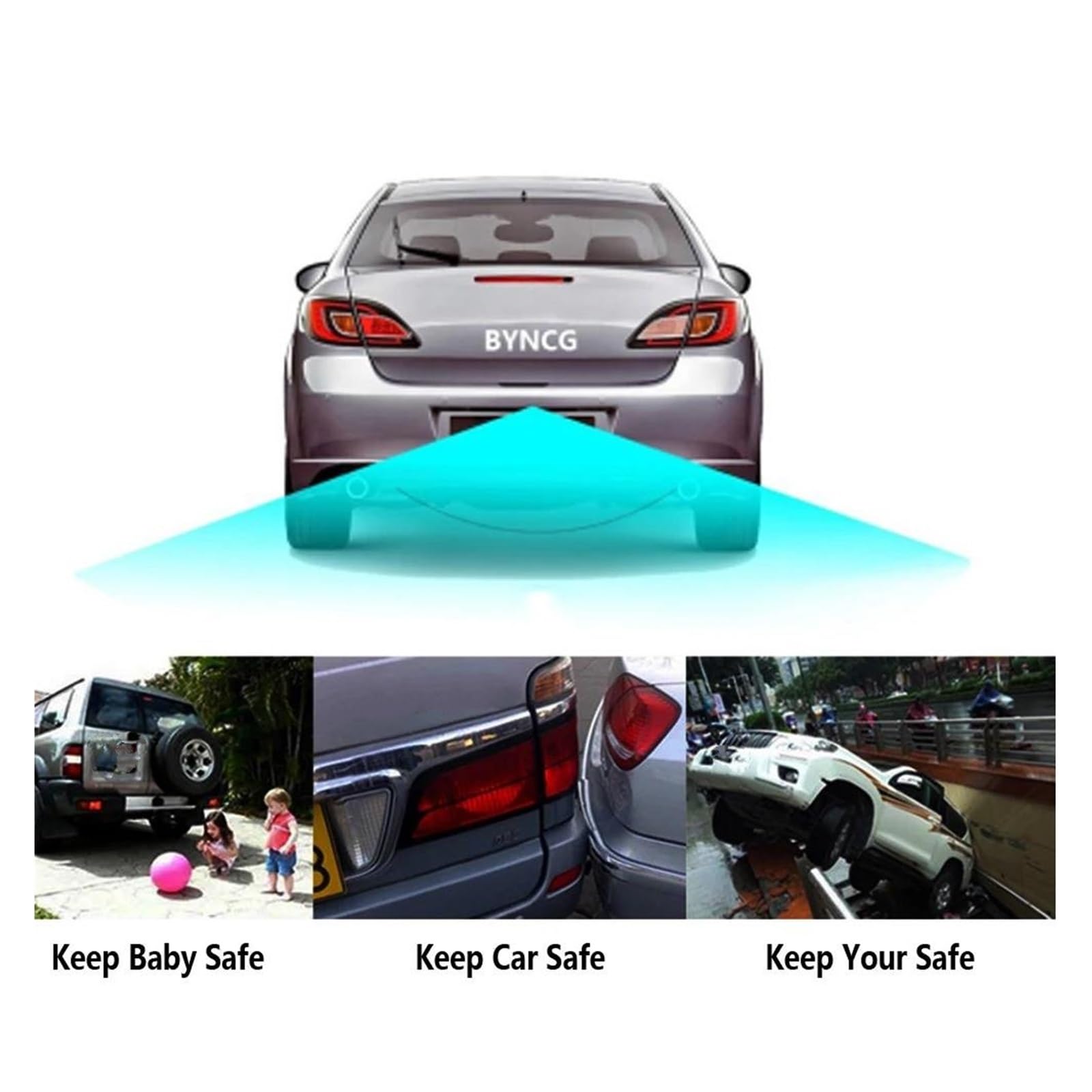 Kamera cofania CCD HD 2,4 GHz bezprzewodowy nadajnik samochodowy kamera cofania z monitorem wyświetlacz LCD Backup Night Vision zestaw kamer cofania