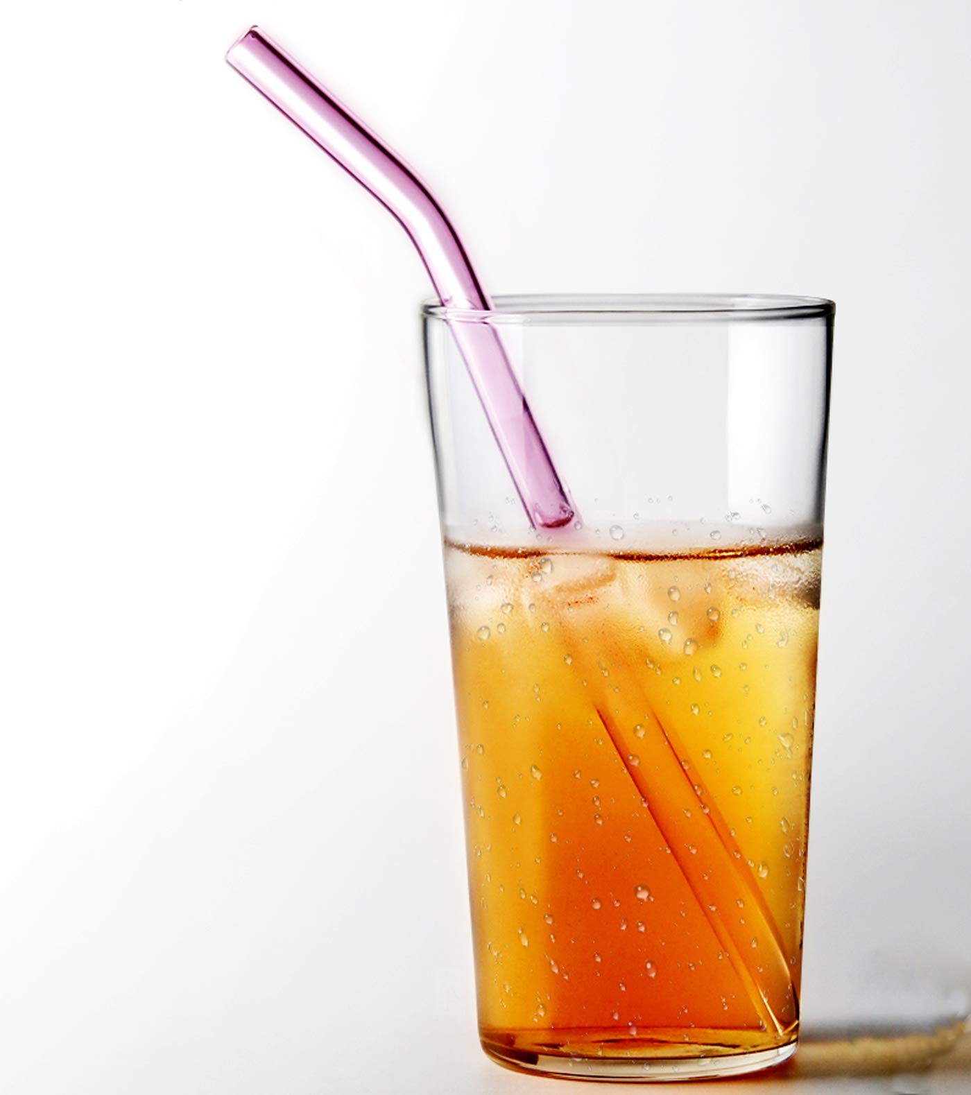 Set Di 2 Cannucce In Vetro Trasparente Con Cuori Rossi Cœur | Maisons - Foto 13