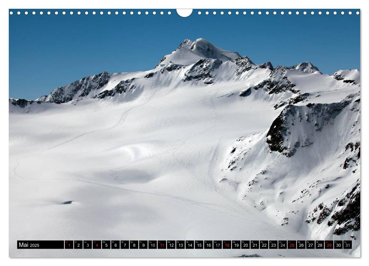Meine Giganten in den Alpen Österreichs (Wandkalender 2025 DIN A3 quer), CALVENDO Monatskalender: Meine höchsten Berge in Österreich (CALVENDO Natur)