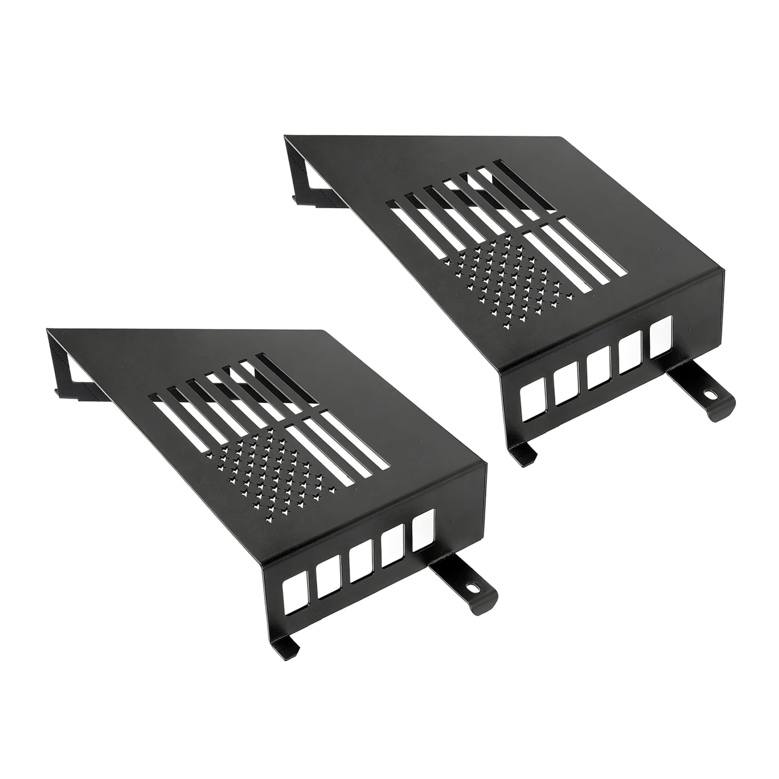 Soporte de almacenamiento de metal para puerta delantera de vehículo de carretera, diseño de bolsillo lateral para modelos de 2 y 4 puertas, SUV, planificador lateral