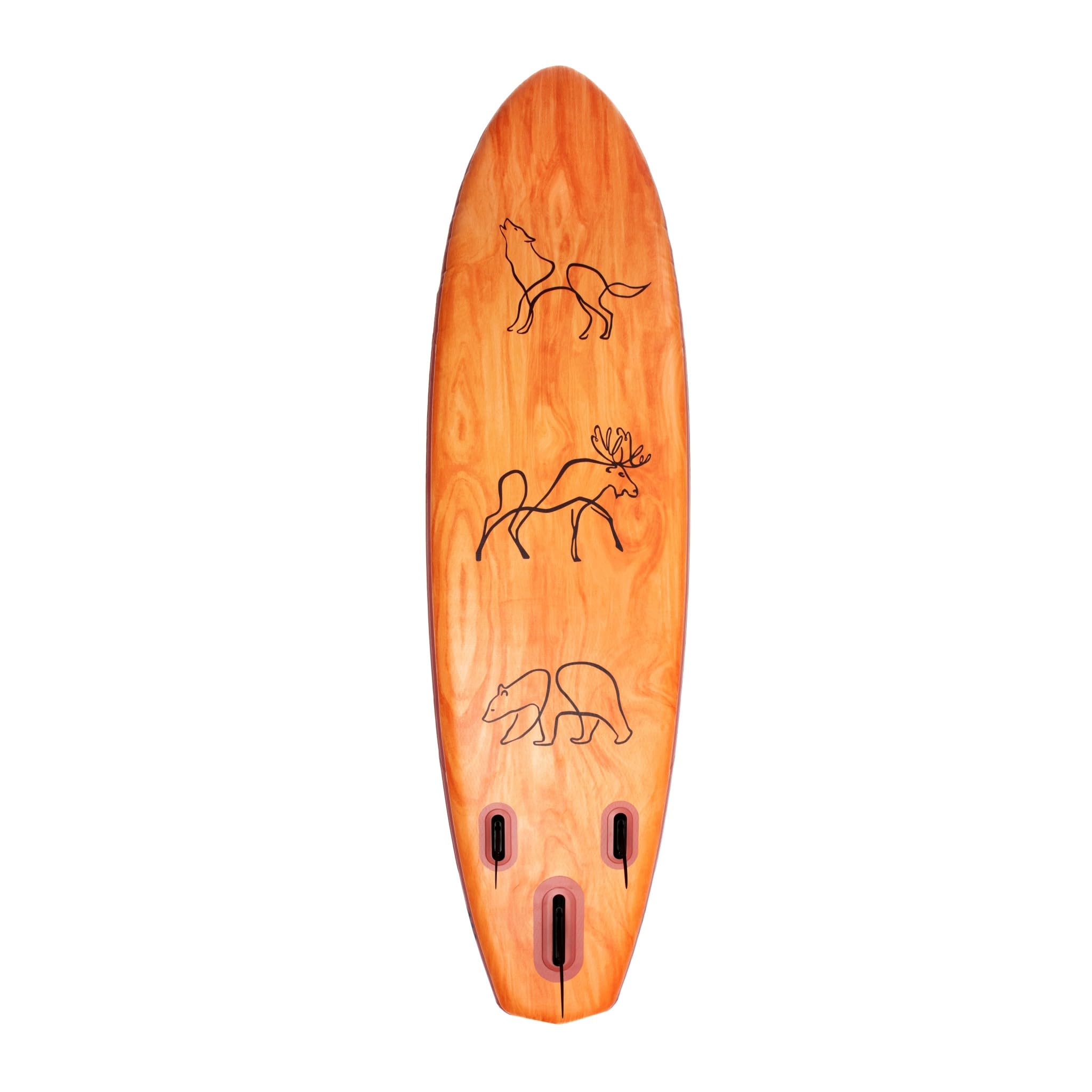 The Woodlander Board - Float-Eh Premium Inflatable 10'6 All-Around Paddle Board