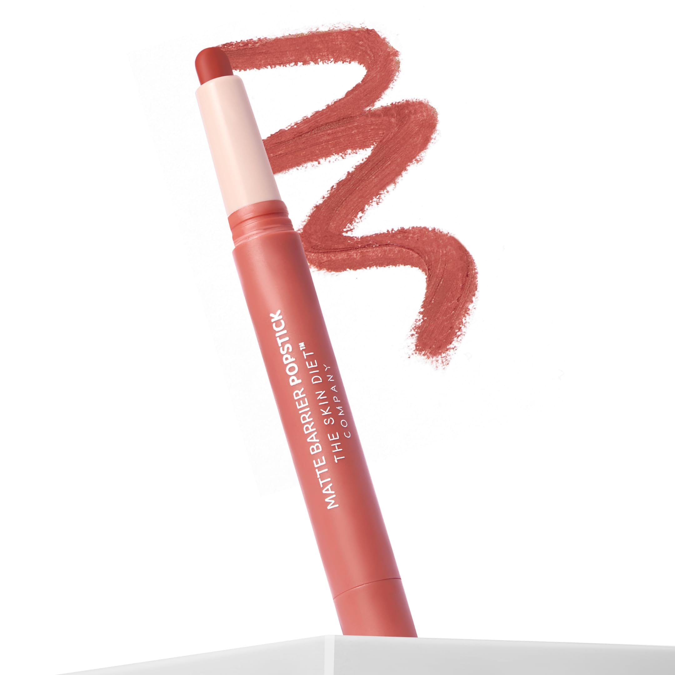 Matte Barrier Popstick 3-in-1 Lip Crayon & Lip Liner with Collagen Peptides & Hyaluronic Acid | Hydrating Soft-Matte, High Pigment, Long-Wear Lip Colour Stick - New York Nude-picture-32