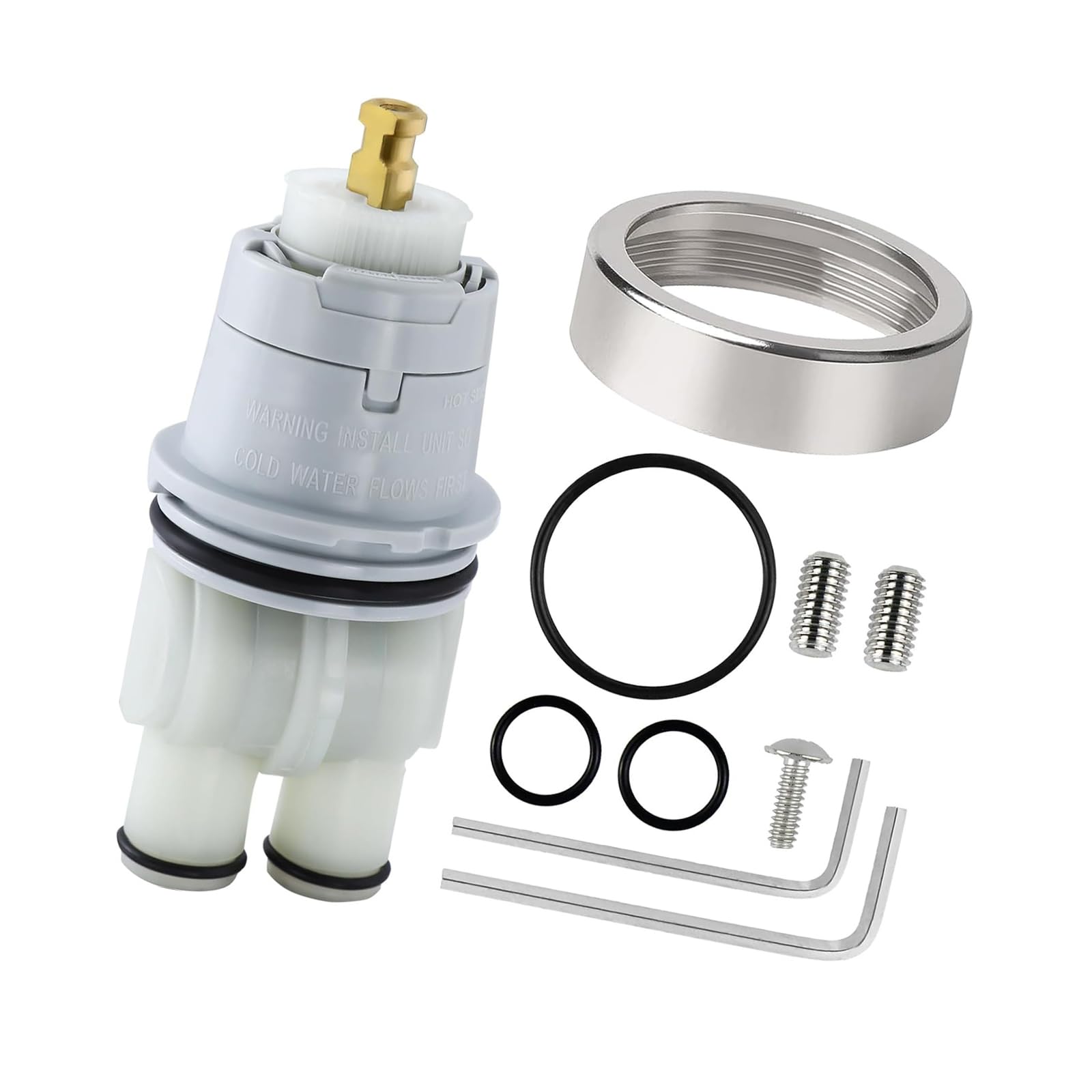 Msioytog A Shower Cartridges Replacement Leakproof Replacement Cartridges For Deltas Styles Bath Nd Shower Handles Leakproof Dapter