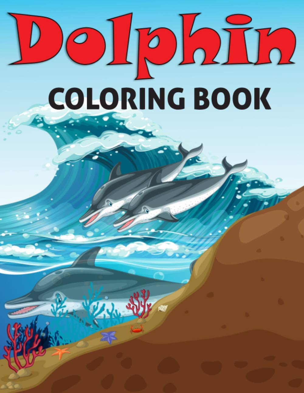 Dolphin Coloring Book