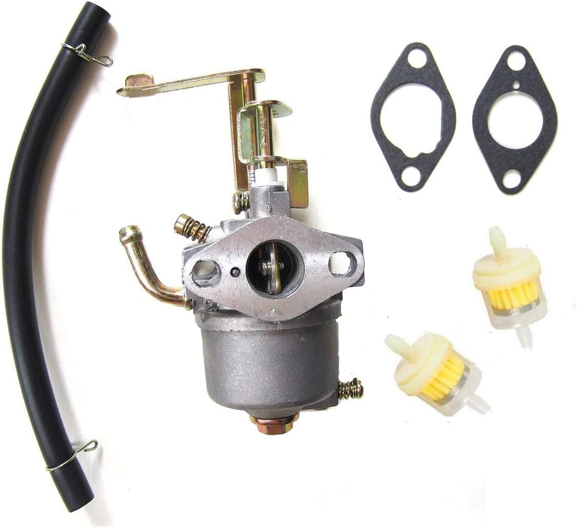HQparts 97906 Carburetor for Harbor Freight Chicago Electric 97906 1000 Watt 2.5HP Gas Generator Carburetor