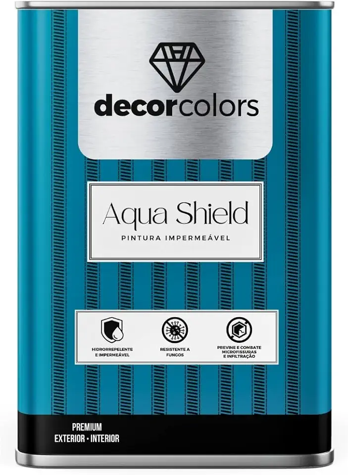 Tinta Aqua Shield Pintura Impermeável 21,5 kg - Decor Colors (Hera)
