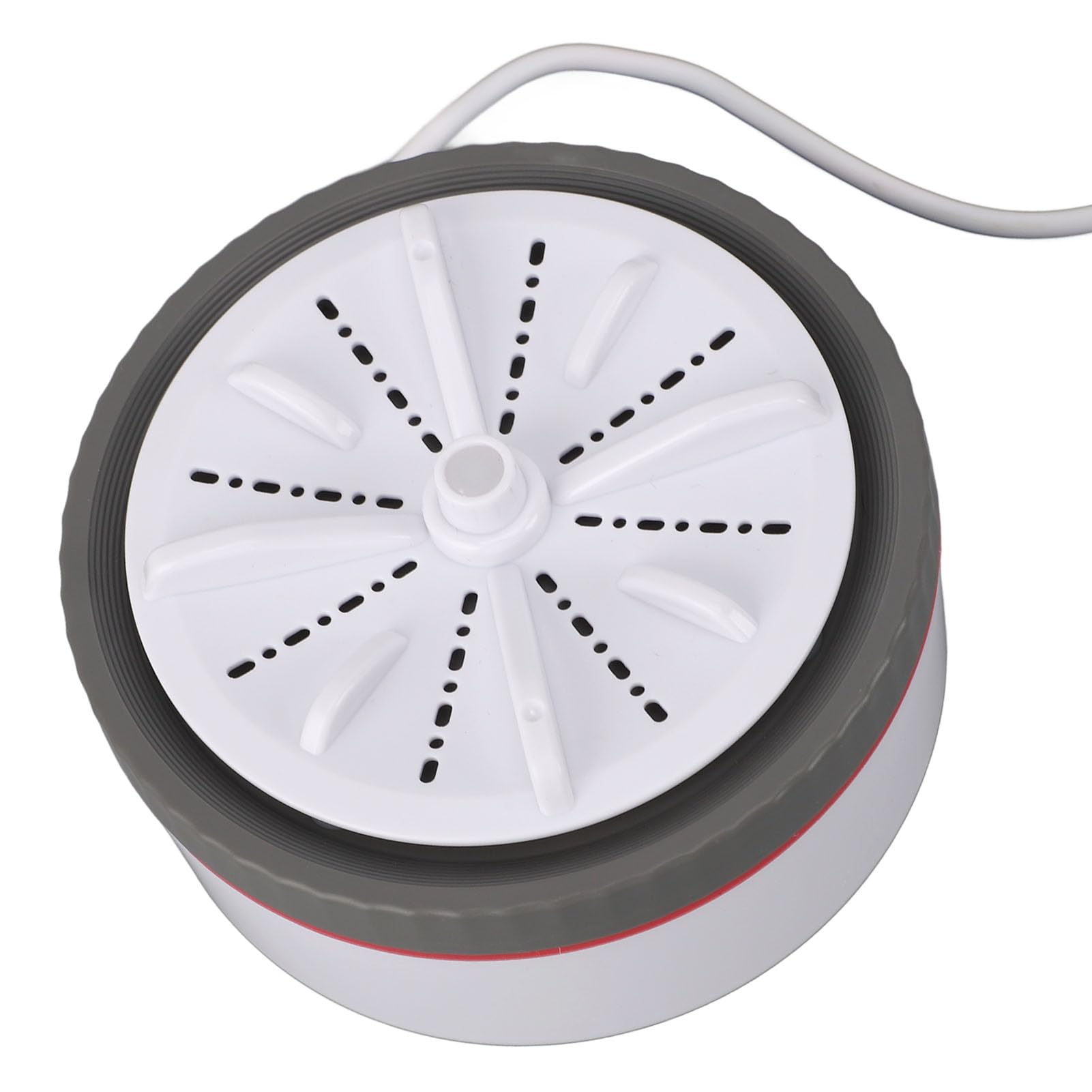 Phefop Mini-Waschmaschine, Tragbare Waschmaschinen mit USB für Reisen, Business, Camping, College, Ultraschallreinigung, Socken, Unterwäsche, Handtücher, Babykleidung, Obst, Geschirr, (GRAY) - 1