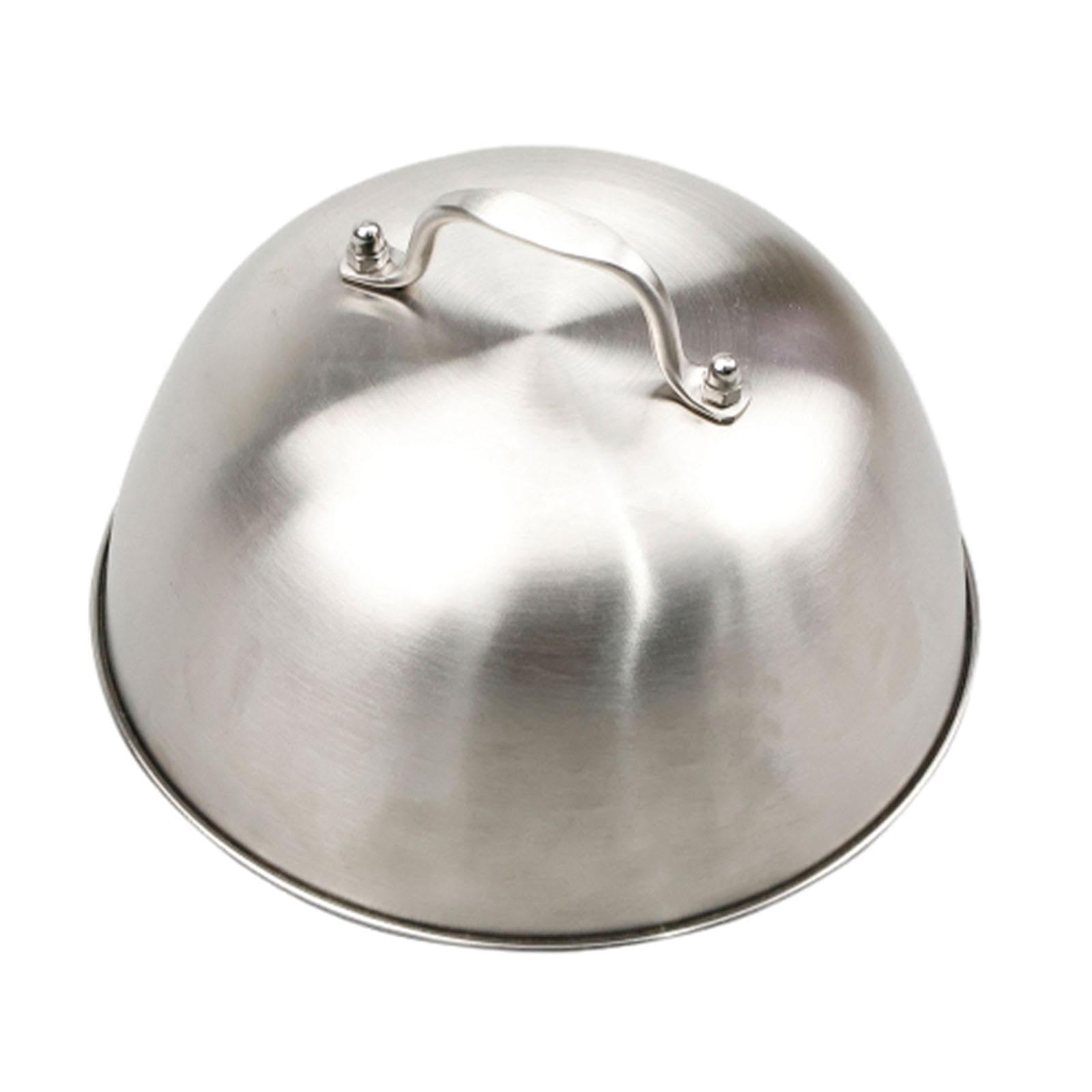 Puxzyax Burger Cover Basting Steaming Cover Companion For Grilling Tasting Burgers With Cheese Bbq Flat Grill Food For Burger Griddle Dome Stainless Steel Cheese Melting Dome