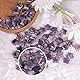 mookaitedecor Set mit 15 Mini-Kristalle in Sternform, polierte Sorgensteine für Reiki-Ausgleich und Schmuckherstellung, Amethyst