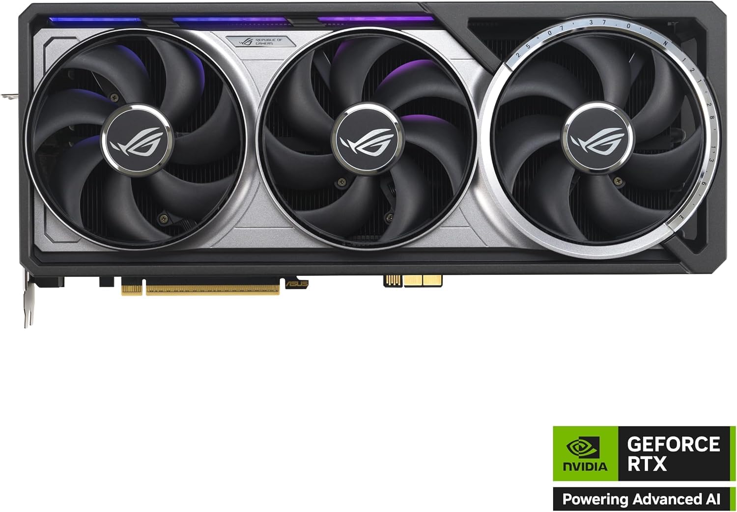 ASUS ROG Astral GeForce RTX 5090 32GB GDDR7 OC BTF Edition – Carte Graphique Gaming (PCIe 5.0, HDMI, Display 2.1, 3.8 Slot, 4 Ventilateurs axiaux, Pad Thermique GPU)