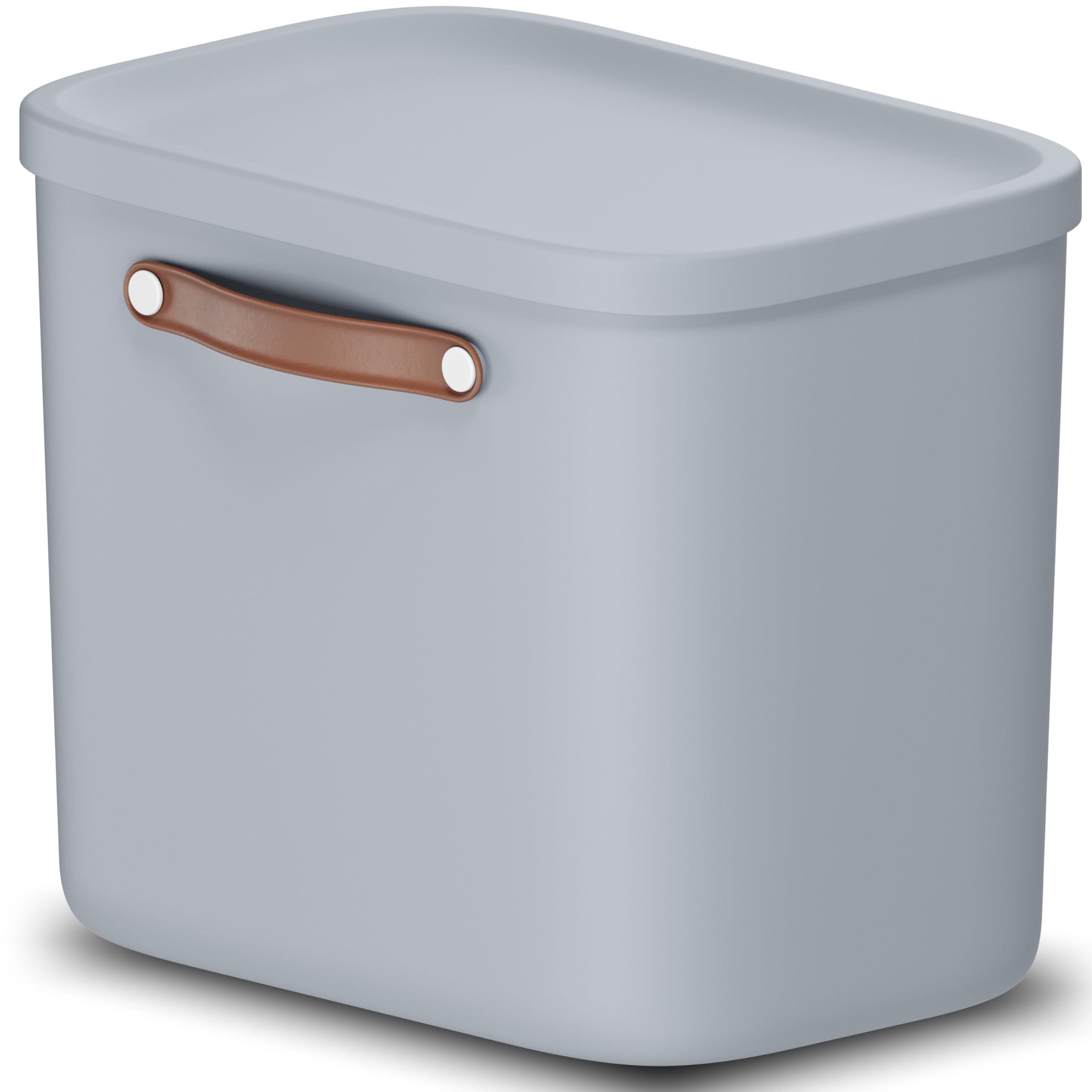 Rotho Maloja Storage box 25l, Plastic (PP recycled), Light Blue (39.5 x 26.5 x 34.0 cm) โ image 1
