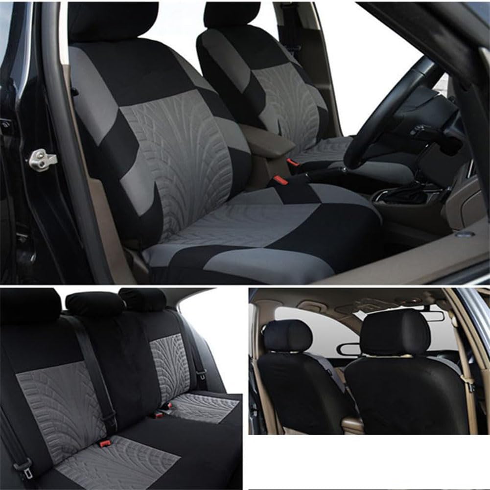 Coprisedile auto, Compatibile con Chevrolet Volt, Protezione sedile,A-Grey
