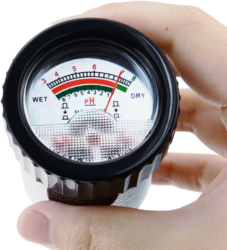 Soil PH &Tester Meter with 295mm Long Electrode Probe Waterproof Soil Tester Kit Tools for Indoor & Outdoor