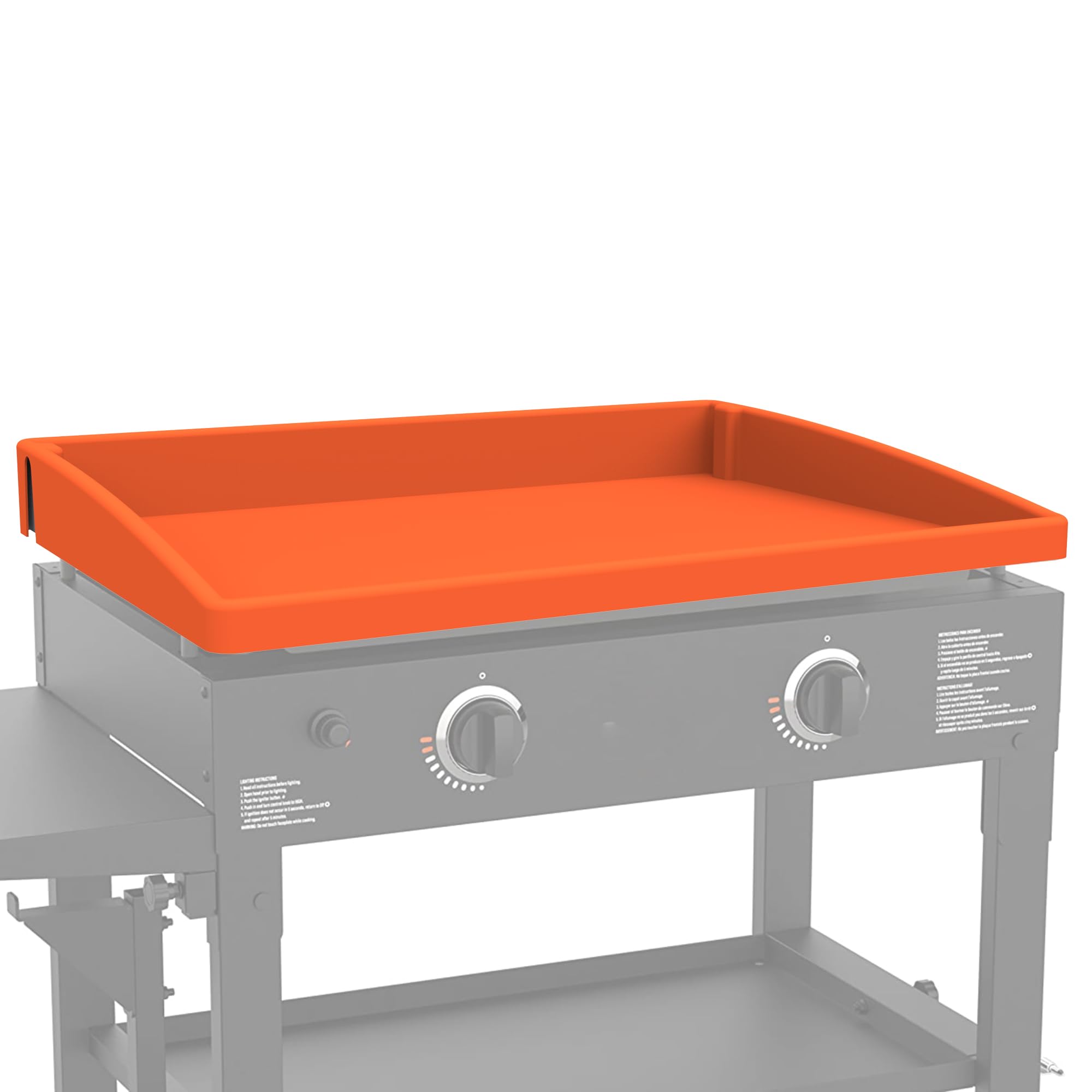 Griddle Mat for Blackstone 28 Inch, Full Wrap-Around Protection Griddle Cover, Food Grade Silicone Grill Mat