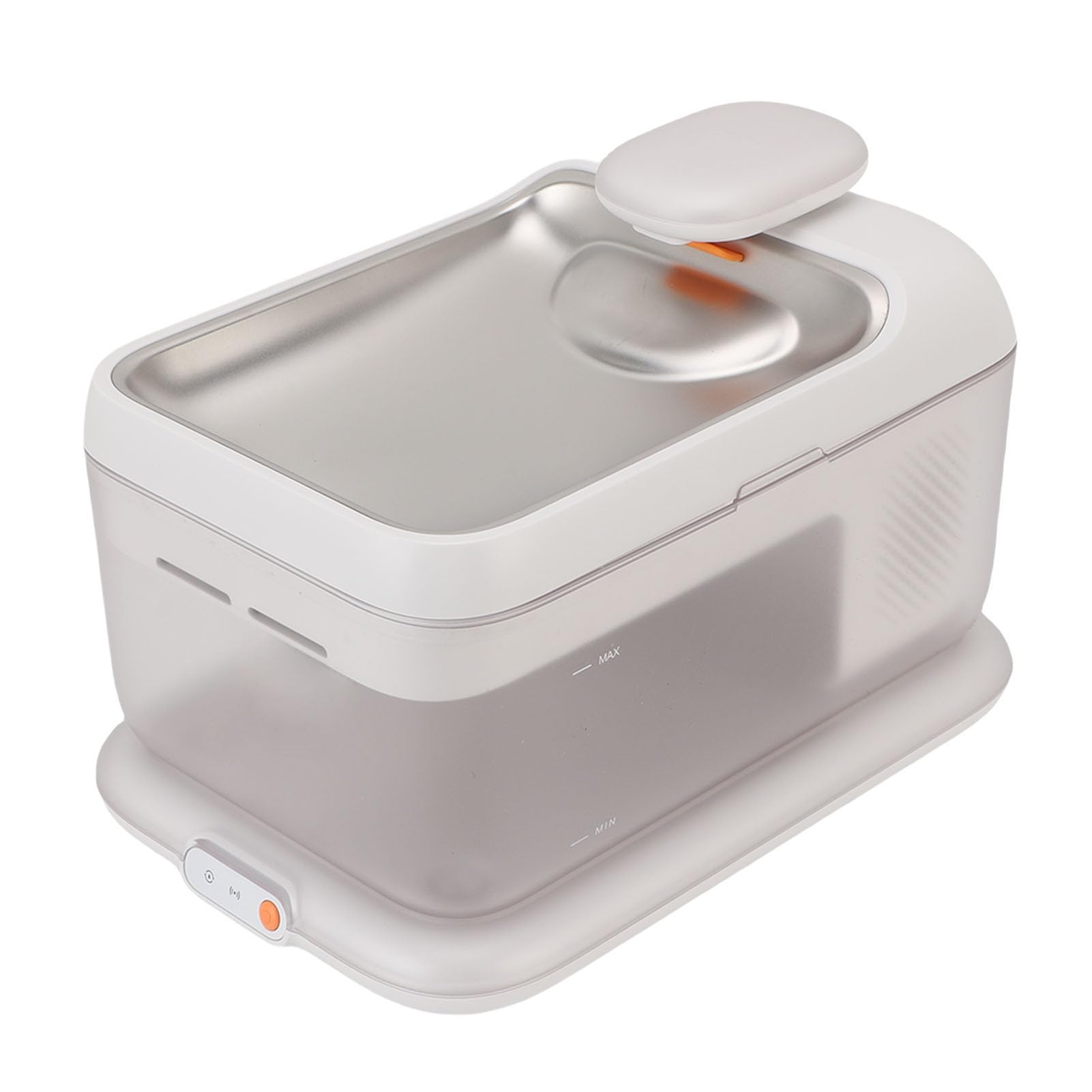 TOPINCN Dispensador de Agua para Gatos Inalámbrico con Capacidad de 4,5 L y Bebedero de Acero Inoxidable para Perros y Gatos Grandes