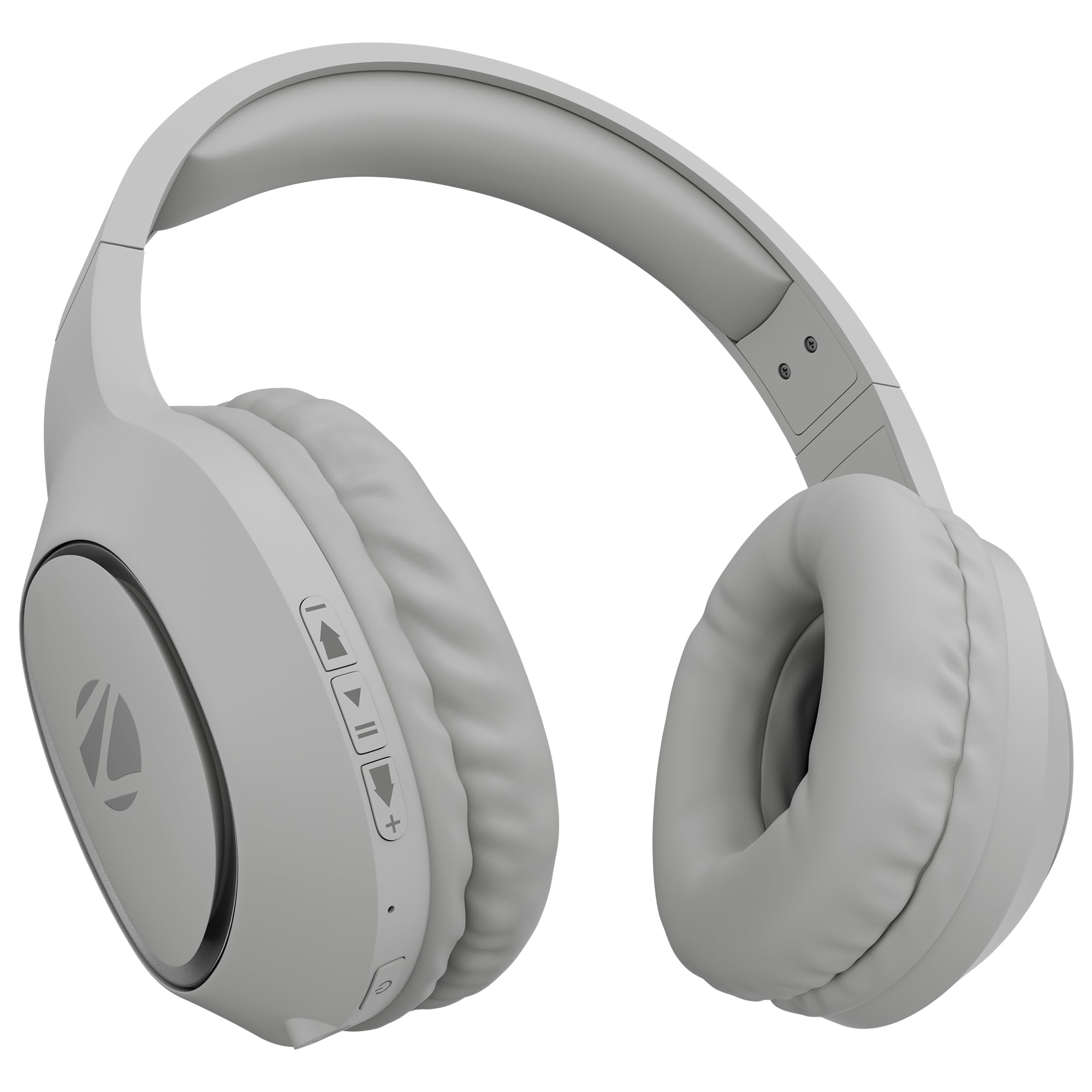Zebronics Thunder NEO, Wireless Over Ear Headphone, Upto 60 Hours Backup, Gaming Mode, Dual Pairing, Rapid Charge, BT v5.4, AUX, 3 EQ Modes, ENC for Callling, Voice Assistant, Deep Bass (Silver)-picture-19
