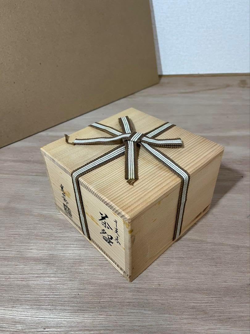 干支 未 茶碗 未使用】京焼/清水焼 京都 平安清鳳 金銀彩羊 茶碗