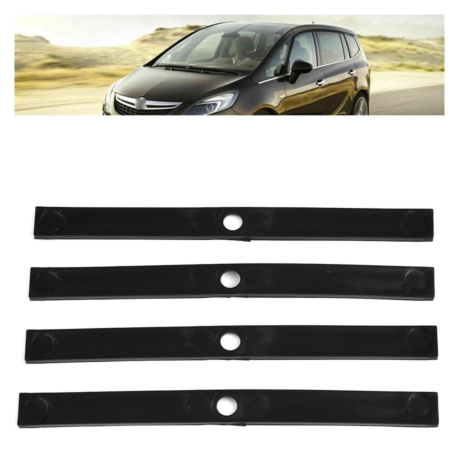 Cubierta B-PILLAR Para Puerta De Coche, Sello De Goma De Columna Media Derecho E Izquierdo Para OPEL, VAUXHALL ASTRA H 13123711 2004-2010 - AliExprs