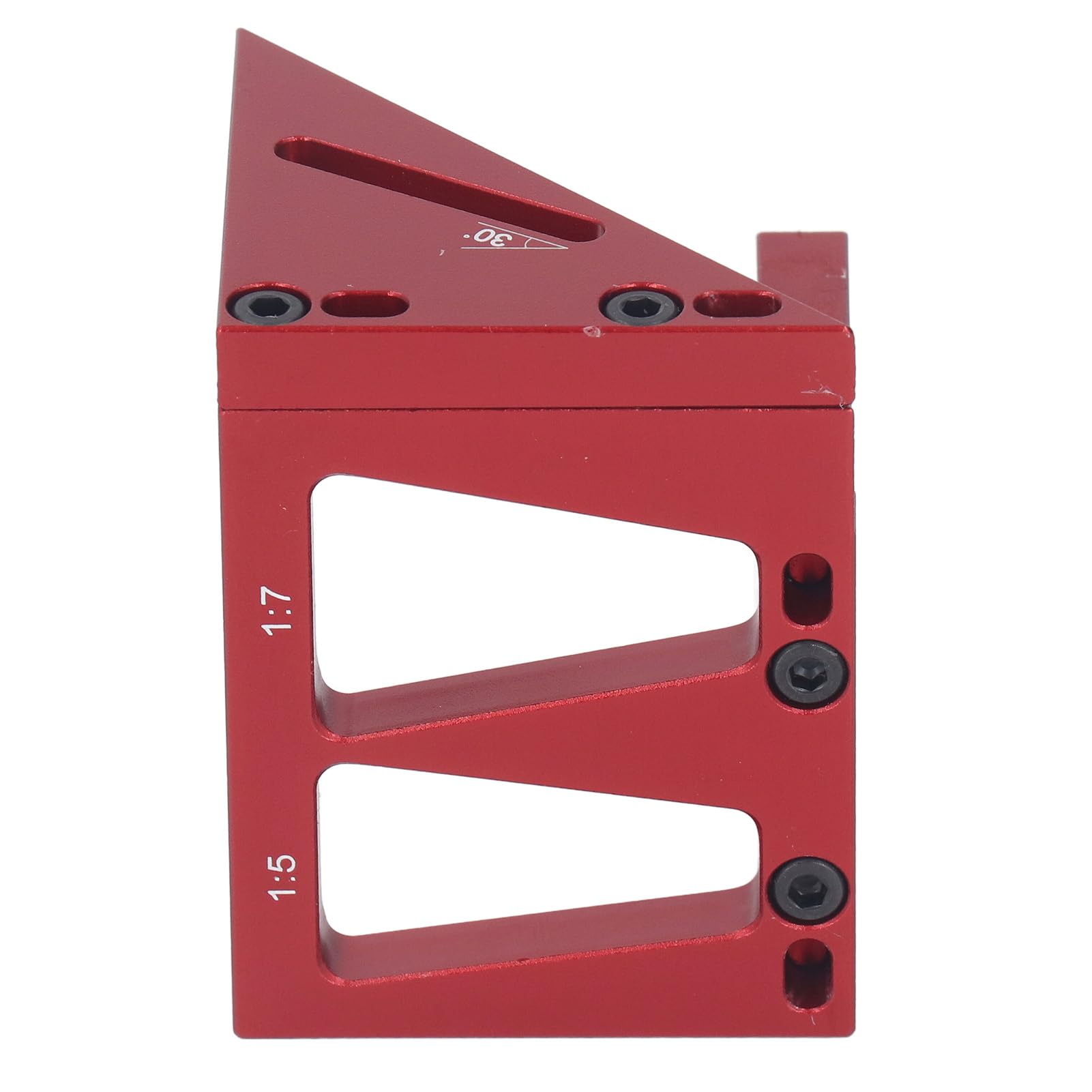 Règle de mesure 3D à plusieurs angles, équerre rapporteur pour menuiserie avec angles de 45 et 90 degrés, outil de traçage en alliage d’aluminium pour la menuiserie, fourni avec