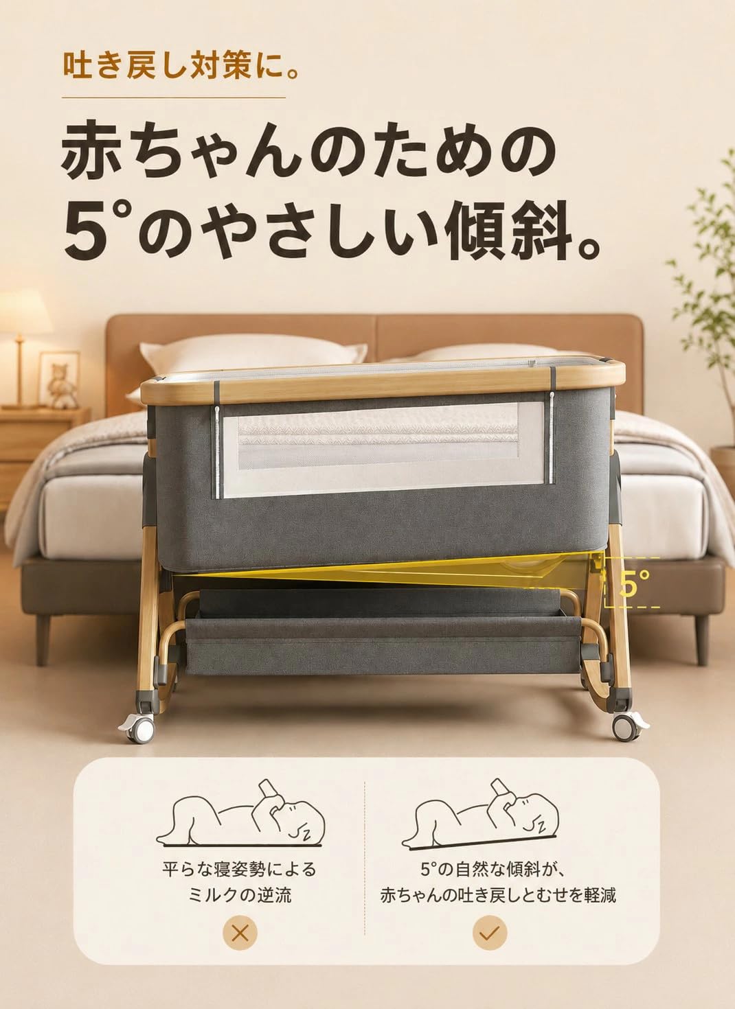 プレイヤード 多機能 ベビーベッド 1台4役 添い寝 高さ6段調節可能 折り畳み Amazon.co.jp: Bebiborn プレイヤード 多機能 1台4役 添い寝ベッド 高