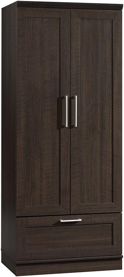 Sauder HomePlus Wardrobe, L: 28.98" x W: 20.95" x H: 71.18", Dakota Oak finish