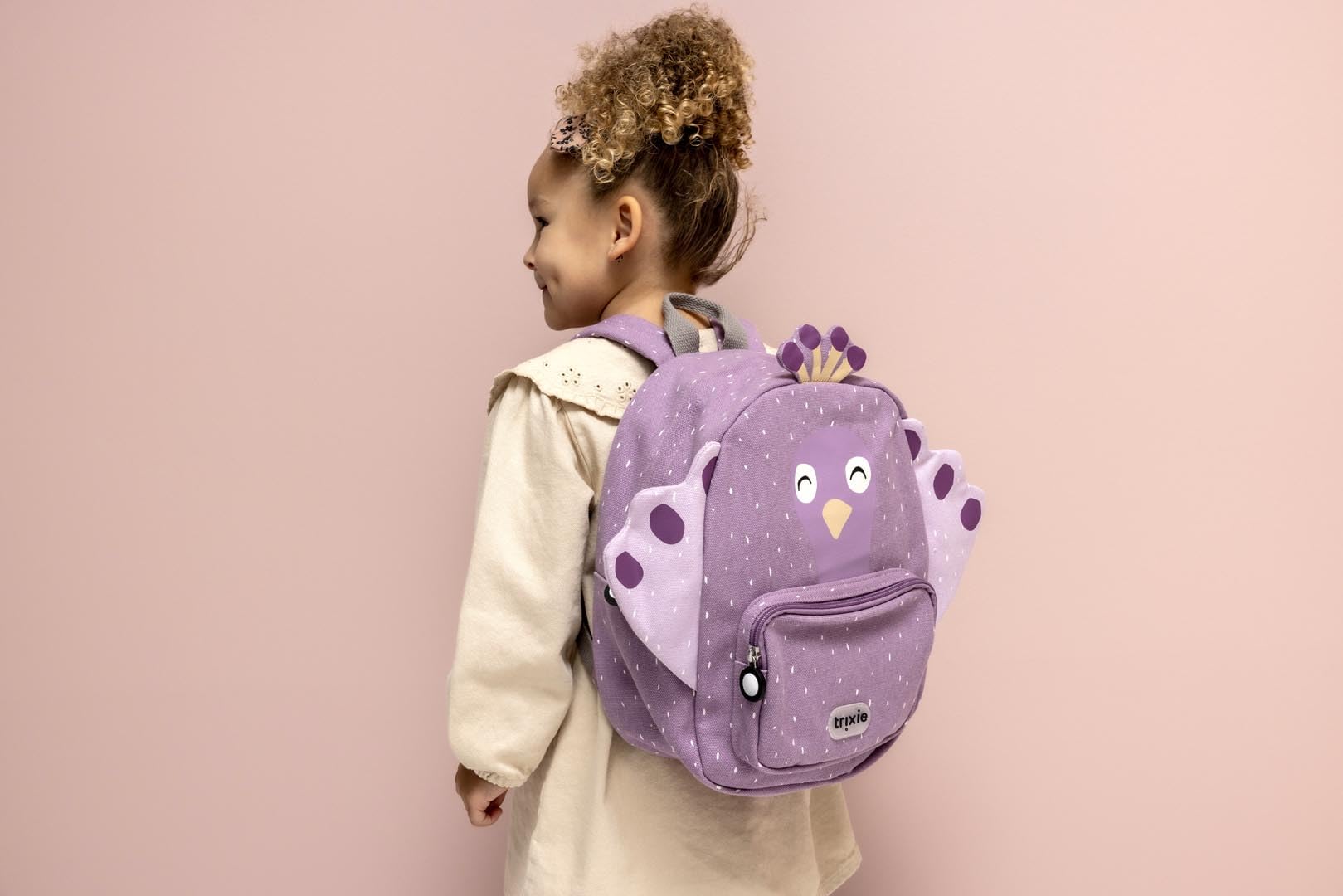 Trixie Kindergartenrucksack, Vorschulrucksack mit Brustgurt, bedruckt
