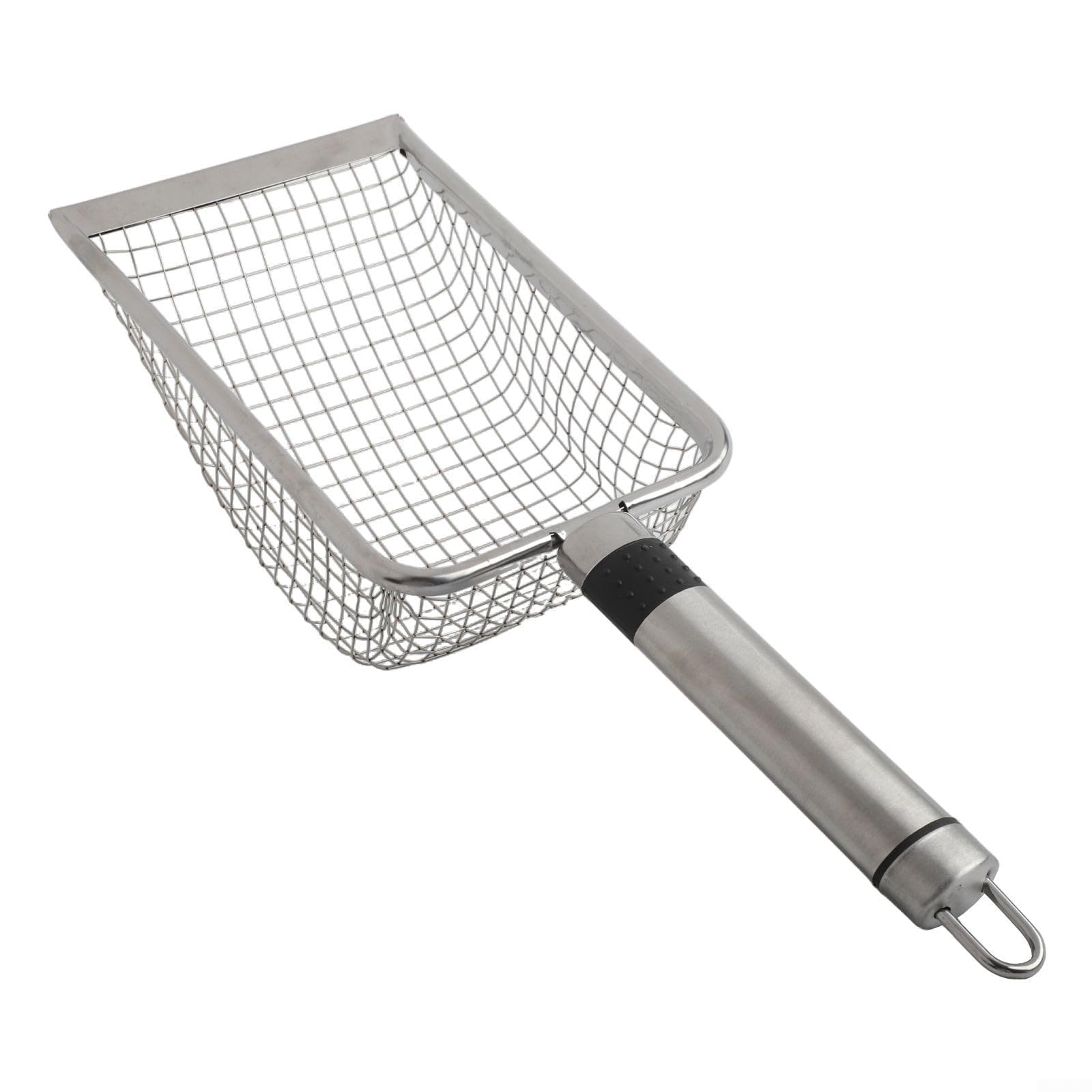 Stainless Steel Handheld For Soil Sieve with Multiple Mesh Options for Compost Sand and For Soil Sifting Tasks (5.0mm)