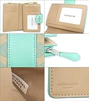 coachの財布 COACH コーチ 財布 二つ折り財布 C6092 ミニ財布 ワニ柄