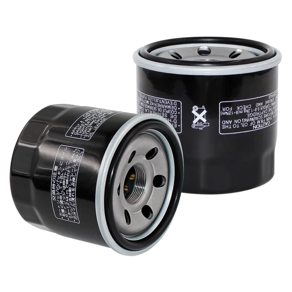 1/2/3 sztuk motocykl filtr oleju dla S Bandit GSF600 GSF600S GSF 600 GSF650 GSF 650 GSF1200 GSF 1200 S GSF1250 GSF 1250S (Aktualizacje części) (Color : 2 Pieces)