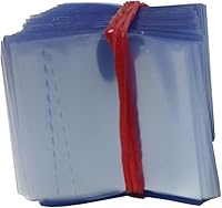 Vista 18 de 86 x 28 mm Banda Termorretráctil Perforada Transparente para Frascos de Especias, Botellas Grandes de Envasado, Tarros Pequeños y Más.