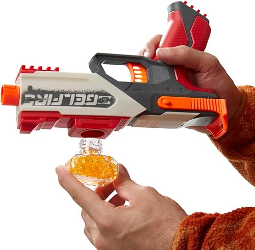 Miniatura 4 de Nerf Pro Gelfire Legion Spring Action Blaster, 5000 rondas, 130 tolva, gafas protectoras, fuego de golpe, a partir de 14 años