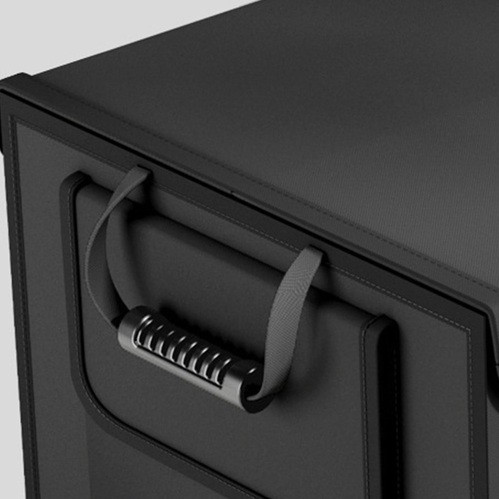 Caja de almacenamiento plegable para guantera de coche, organizadores de nailon para una gestión eficiente del espacio interior y fácil instalación