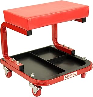 Sgabello da officina con ruote