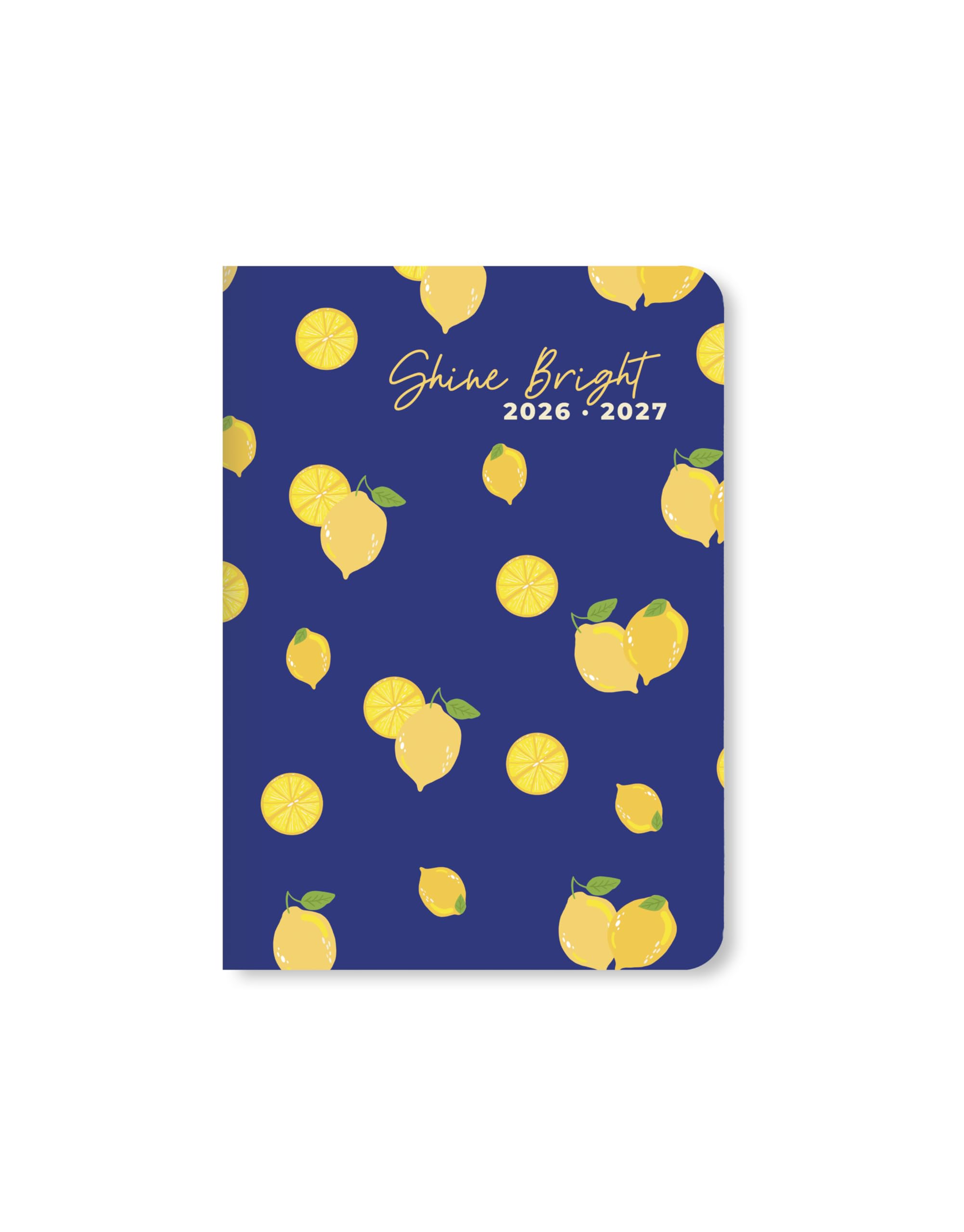Letts of London Citrus A6 Academic 2026/2027 day to a page with appointments diary - Shine Bright 27-031981
