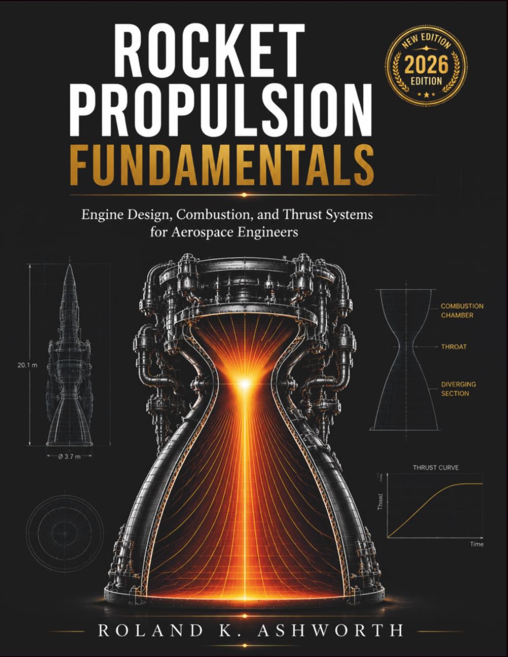 ROCKET PROPULSION FUNDAMENTALS 2026: Engine Design, Combustion, and Thrust Systems for Aerospace Engineers (The Ashworth Engineering Library)