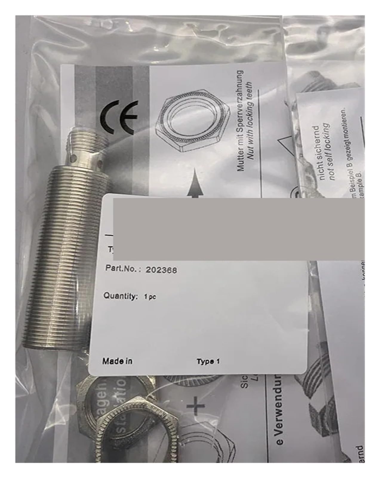 JJKKOZVQF Proximity switch NBB8-18GM50-E2-V1-Y202368 sensor