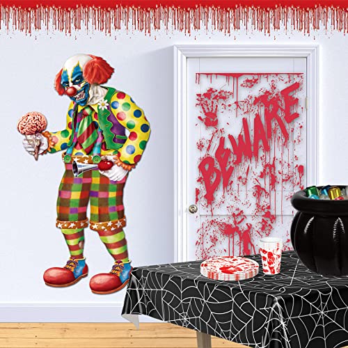 Beistle Jointed Zombie Clown, 5-Feet 6-Inch #TOP3