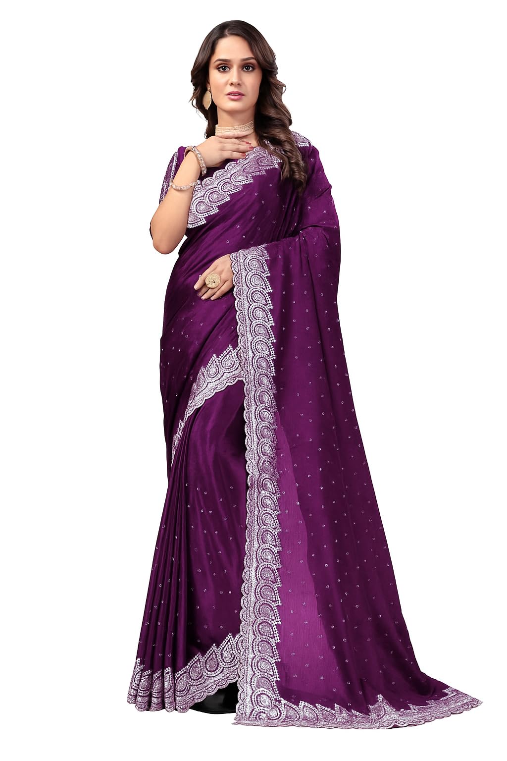 Elevate your ethnic wardrobe with this Women's Woven Pure Georgette Saree, a perfect blend of tradition and modern elegance. Crafted from high-image-47