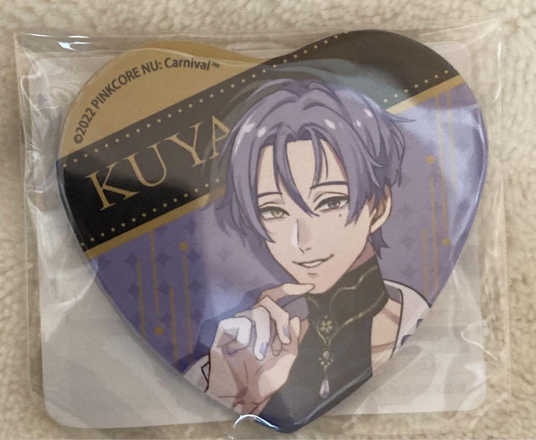 Amazon.co.jp: NU:カーニバル ぬカニ くじメイト 第1弾 玖夜 缶バッジ
