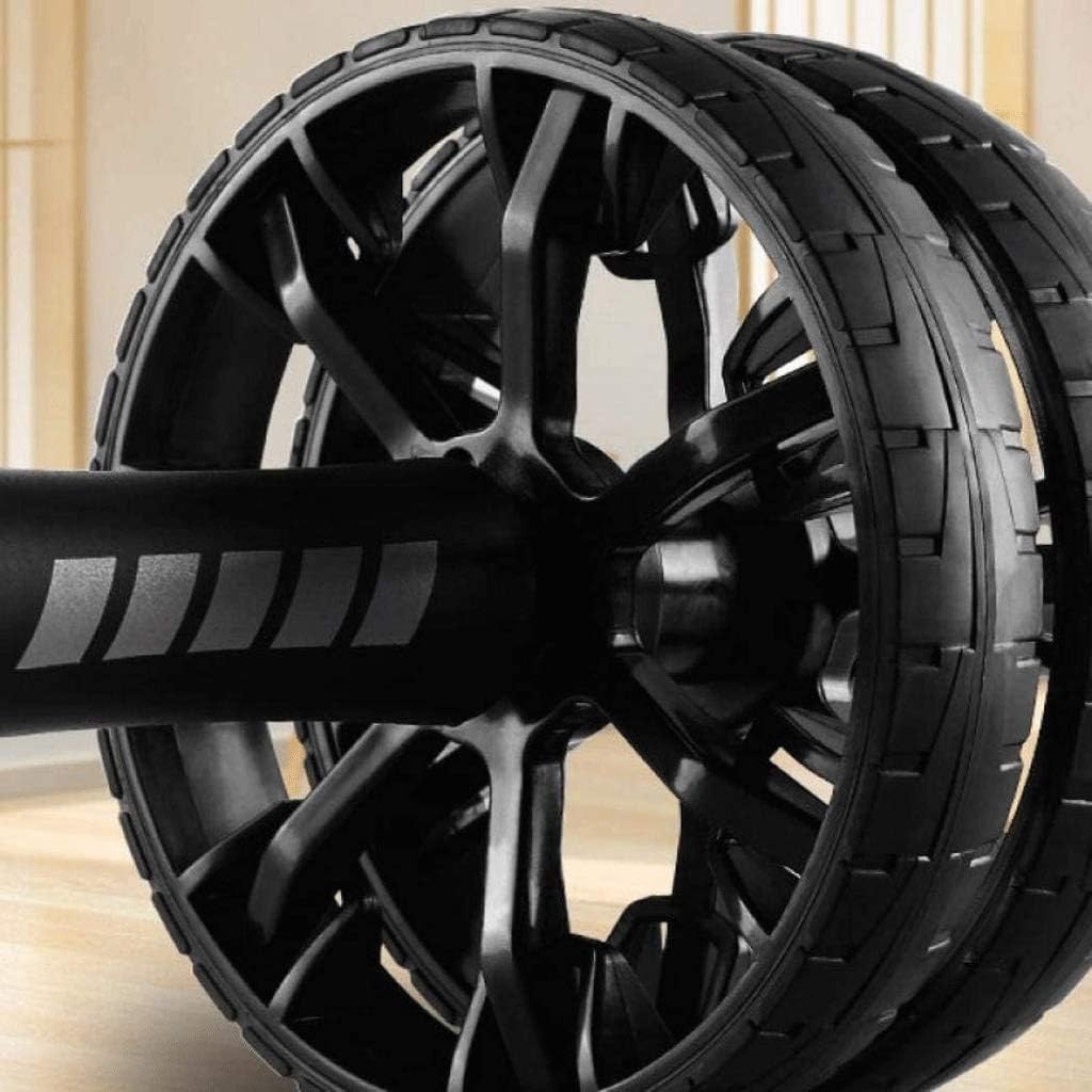 The new abdomen wheel male mute abdominal muscle fitness equipment exercise roller cross-border dedicated