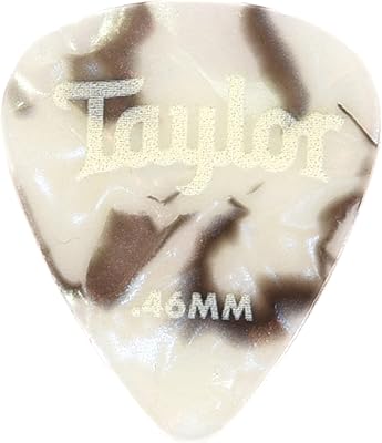 Taylor Celluloid 351 Picks Abalone 0.46mm 12-Pack