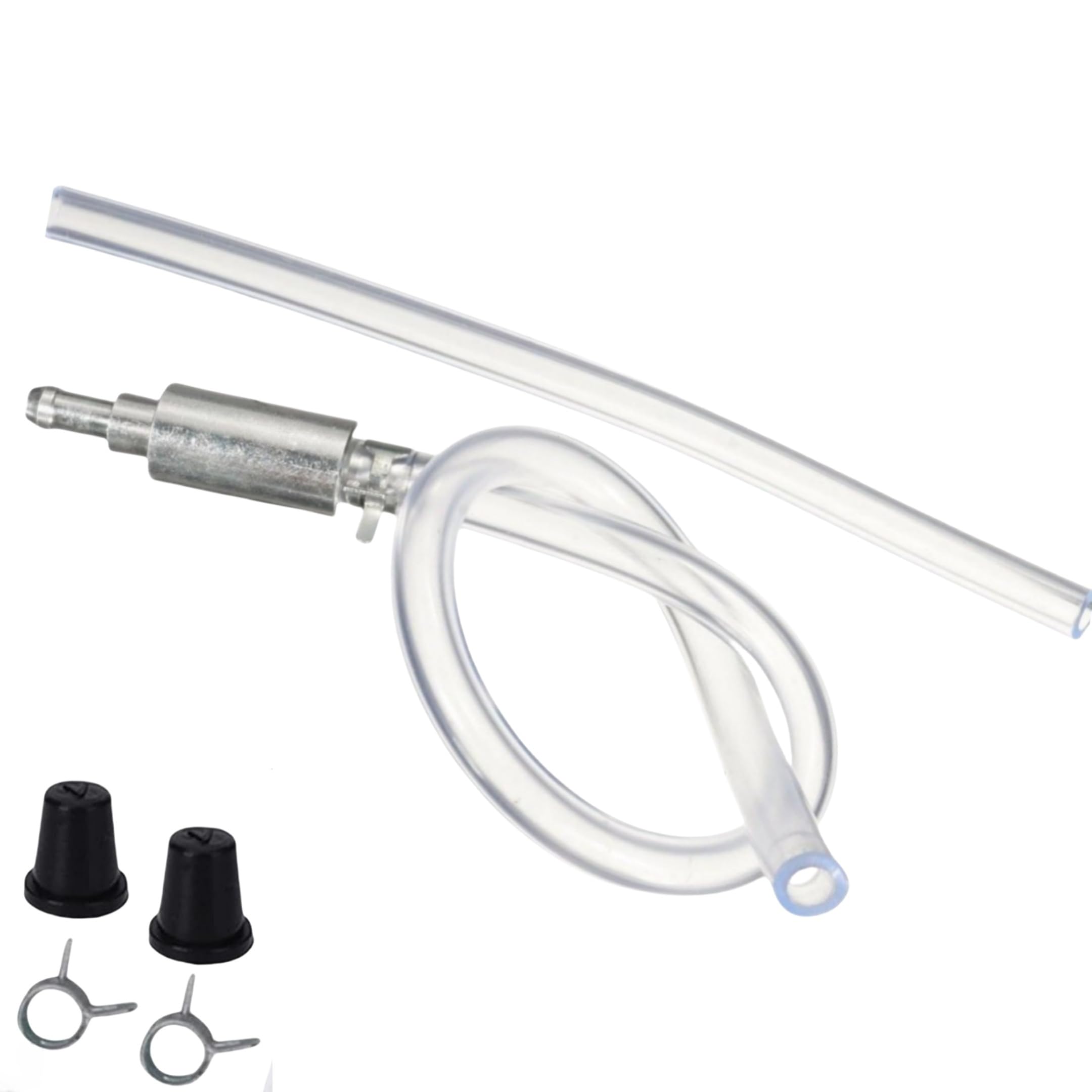 Brake Bleeder Hose Kit with One Way Check Valve, Universal Hydraulic System Bleeding Tool for Cars, Motorcycles, EVs, Professional Clutch Fluid Replacement Tube with Anti-Backflow Design (1)