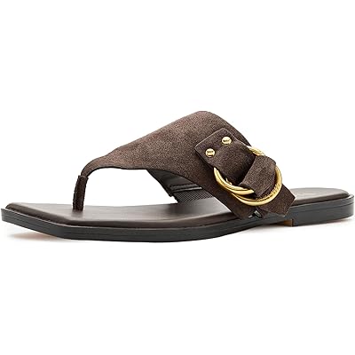 Franco Sarto Mavie umber dark brown suede