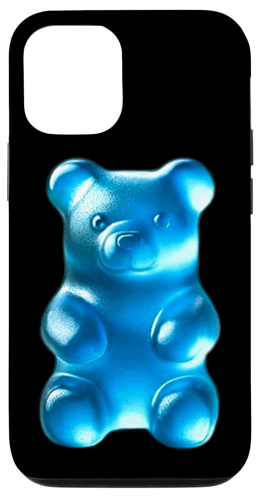 Blue Gummy Bear Case for iPhone 15
