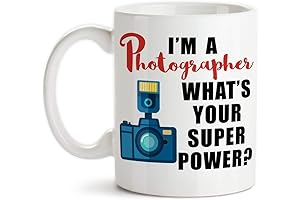 Im a Photographer Whats Your Super Power Camera Cup Mug for Photography Lovers