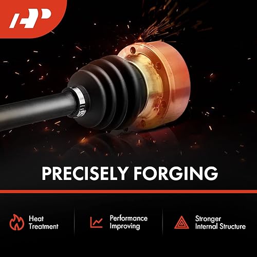 Miniatura 5 de A-Premium Conjunto de eje de eje CV compatible con Audi TT Quattro 2003 2004 2005 2006 L4 1.8L, lado del pasajero delantero derecho, repuesto #