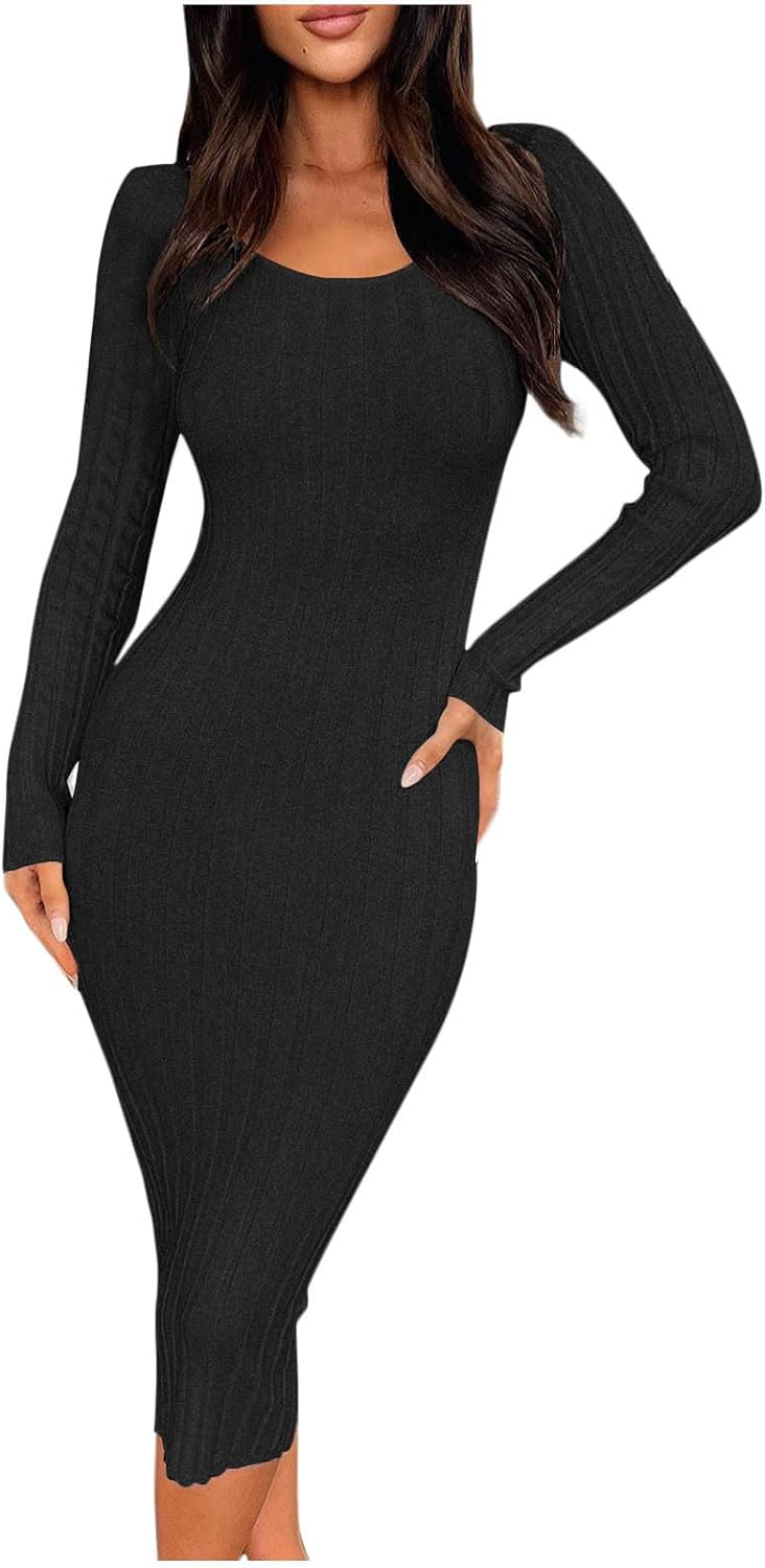 fitted lace wedding dress Black Long Sleeve A-Line Penni Mini Dress main image 0
