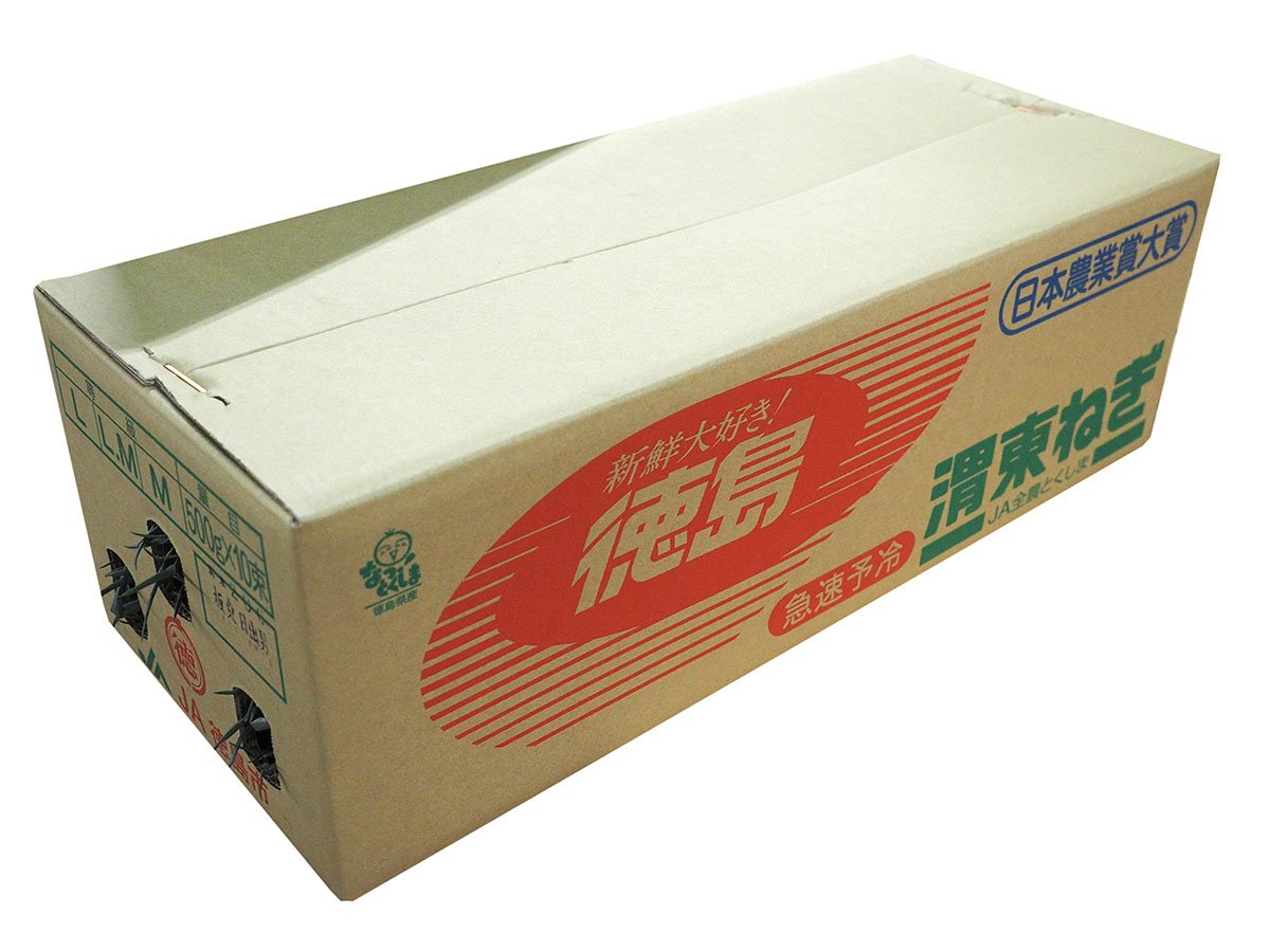 Amazon.co.jp: 徳島県産 渭東ねぎ （いとうねぎ） 500g×10束入（箱