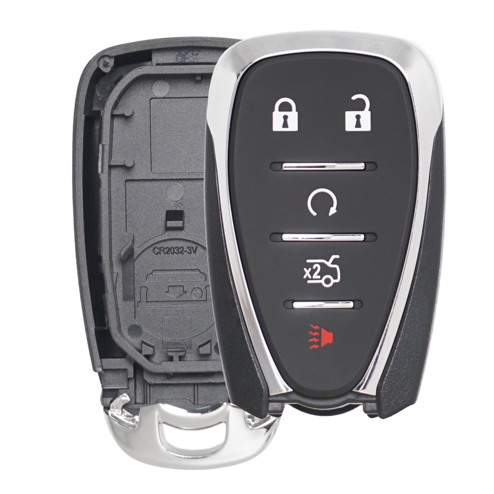 SUPALAND Key Fob Shell Case Replacement Fits for Chevy Malibu Cruze Camaro Chevrolet Traverse Blazer Equinox 2016-2022 Keyless Entry Remote Control 5